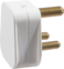 MODI top plug copper Pin,Universal Power Wall Charger AC Power Plug(white)