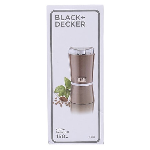 Black + Decker Coffee Grinder - 150 Watt - Brown - CBM4