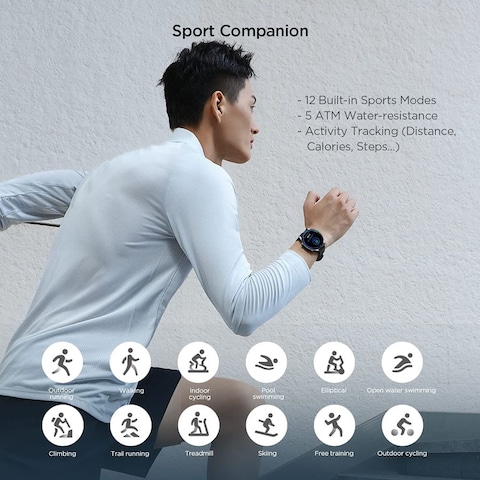 Amazfit Smart Watch GTR 2 - Thunder Black