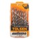 Tolsen,19pcs Black &amp; Gold HSS Fractional Straight Shank Jobber Length Drill Bits set
(INDUSTRIAL)
,75086,