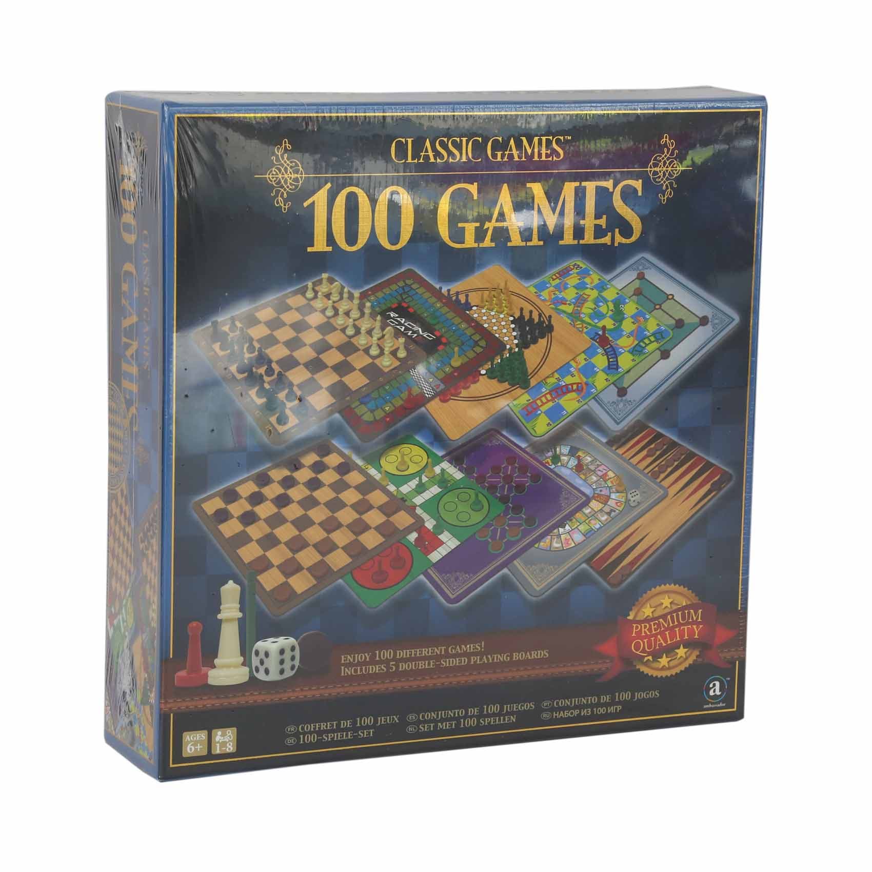 Amazon : coffret 100 jeux classiques Schmidt à 4,99