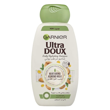 Garnier Ultra Doux Nurturing Almond Milk Daily Hydrating Shampoo 400ml