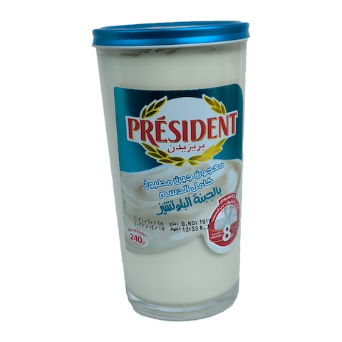 President Full Cream Processed Spread Blue Cheese - 240 gram
