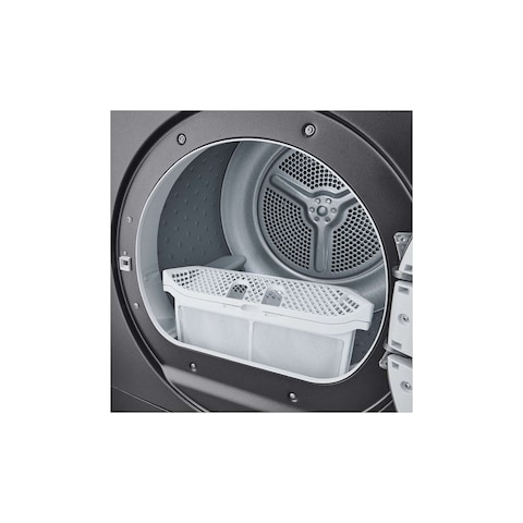 LG Heat Pump Dryer RH80T2SP7RM Dark Silver 8kg