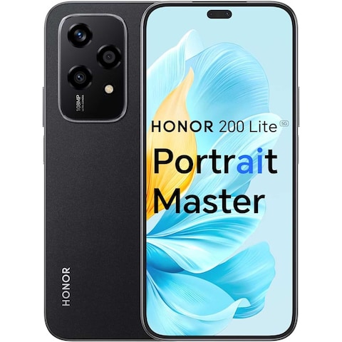 Honor 200 Lite Dual SIM 8GB RAM 256GB 5G Midnight Black