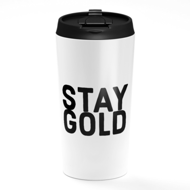 Loud Universe - Travel Tumbler Stay Gold