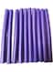 10-Piece Hair Curlers Roll Stick Set Purple 80g