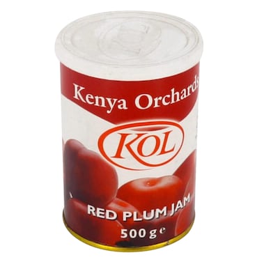 KOL RED PLUM JAM PET 500G