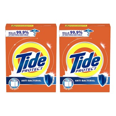 Tide Protect Anti Bacterial Laundry Powder 2.5kg Pack of 2