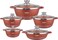 Dessini Granite Cookware Set 10 Pcs Color Brown