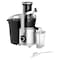 Moulinex Nutri XXL Electric Juicer Extractor JU660D27 Silver And Black 2.2L 1000W