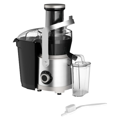 Moulinex Nutri XXL Electric Juicer Extractor JU660D27 Silver And Black 2.2L 1000W