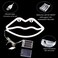 Lips Neon LED Light Red Colour 26x14cm