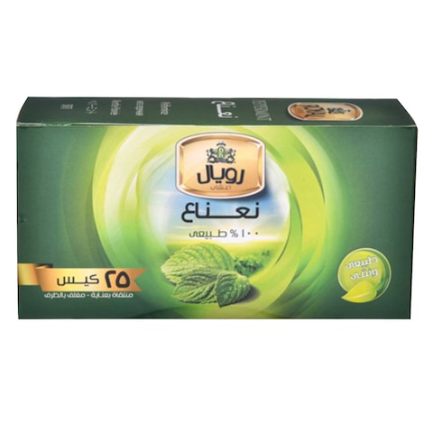 Royal Herbs Peppermint Tea Bags 1.5g &times; 25 Bags