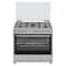 Ariston 5-Burners Cooker AM9GM1KMX/ME Silver 90x60cm