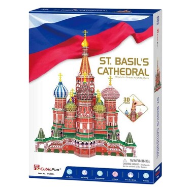 3D PUZZLES ST. BASIL&#39;S CATHEDRAL