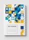 Lowha Spiral Notebook With 60 Sheets And Hard Paper Covers With Flat Mosiac Design, For Jotting Notes And Reminders, For Work, University, School