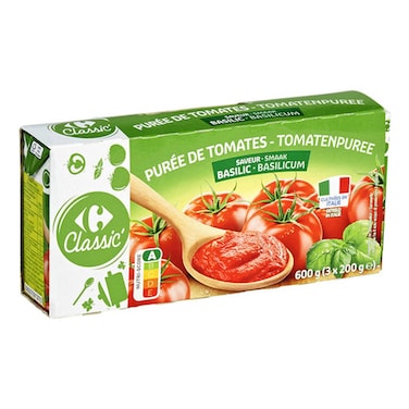 Carrefour Classic Tomato Paste 200g Pack of 3