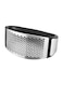Generic Stainless Steel Garlic Chopper Silver/Black 11.5X7.5X6.0cm