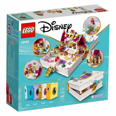 LEGO 43193 ARIEL BELLE CINDER TIANA