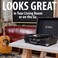 Victrola Journey Vintage Bluetooth Suitcase Vinyl Record Player Portable 3-Speed LP Turntable with Built-in Stereo Speakers Aux-In RCA Out Elegant Color (Black)
