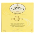 Buy Twinings Classic Earl Grey Tea Traditional Luxury Individual 50 Tea Bags in UAE