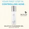M.A.D Skincare Salicylic Cleansing Gel - Acne Facial Wash 6.75 Oz.