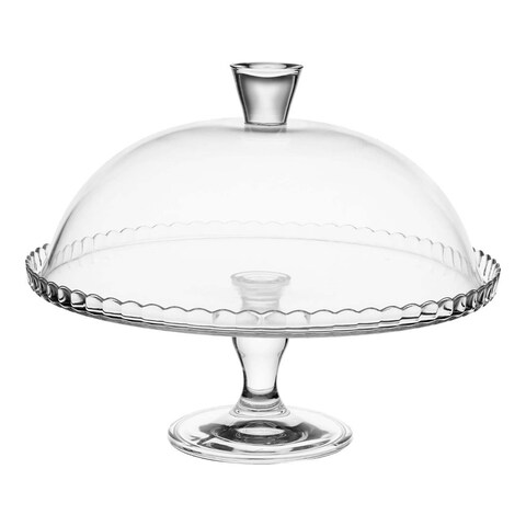 Pasabahce Glass Patisserie Service Plate - 32 Cm