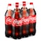 Coca-Cola Original Taste Carbonated Soft Drink Pet 1.5L Pack of 6