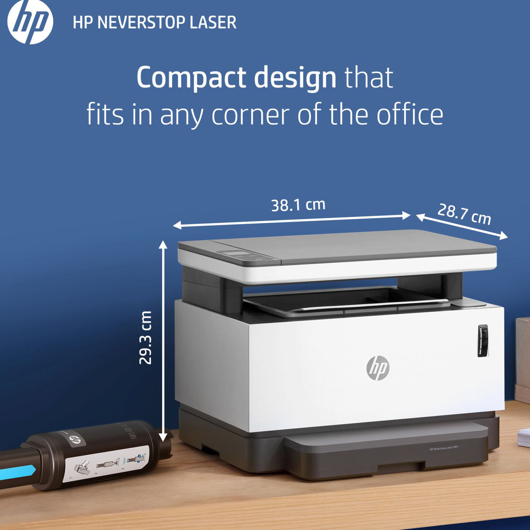 HP Neverstop Laser 1200W Wireless