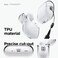 Elago Clear designed for AirPods Pro 2 case cover with Strap - Transparent