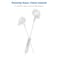 Philips 5000 Series Wired In-Ear Headphones with USB-C Port TAE5008WT White