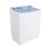 Fresh Modern Top Load Half Automatic Washing Machine - 7 kg - White