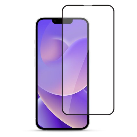 Hyphen Defendr Full Coverage Tempered Glass Screen Protector For Apple iPhone 14 Plus Clear