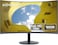 Koorui 24 Inch FHD Monitor - 1080P Curved Computer Monitor, 60Hz Gaming Monitor, 1800R LED Monitor HDMI VGA, Tilt Adjustment, Eye Care, Low Blue Light, Black, 24N5C