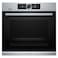 Bosch Series 8 Built-In Oven 60 X 60 Cm, TFT Touch Display, Pyrolytic Self-Cleaning, Stainless Steel, HBG6764S6M, 1 Year Manufacturing Warranty