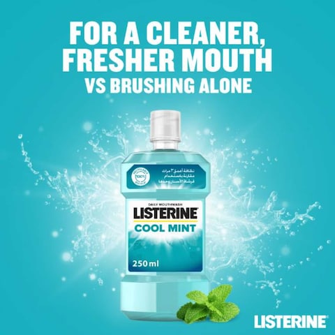 Listerine Cool Mint Mouthwash 250ml