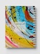 Lowha Spiral Notebook With 60 Sheets And Hard Paper Covers With Splattered Paint Design, For Jotting Notes And Reminders, For Work, University, School