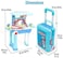 Generic Little Doctor Play Set 2 in 1 For Kids With Suitcase Trolley, For Ages 3 +