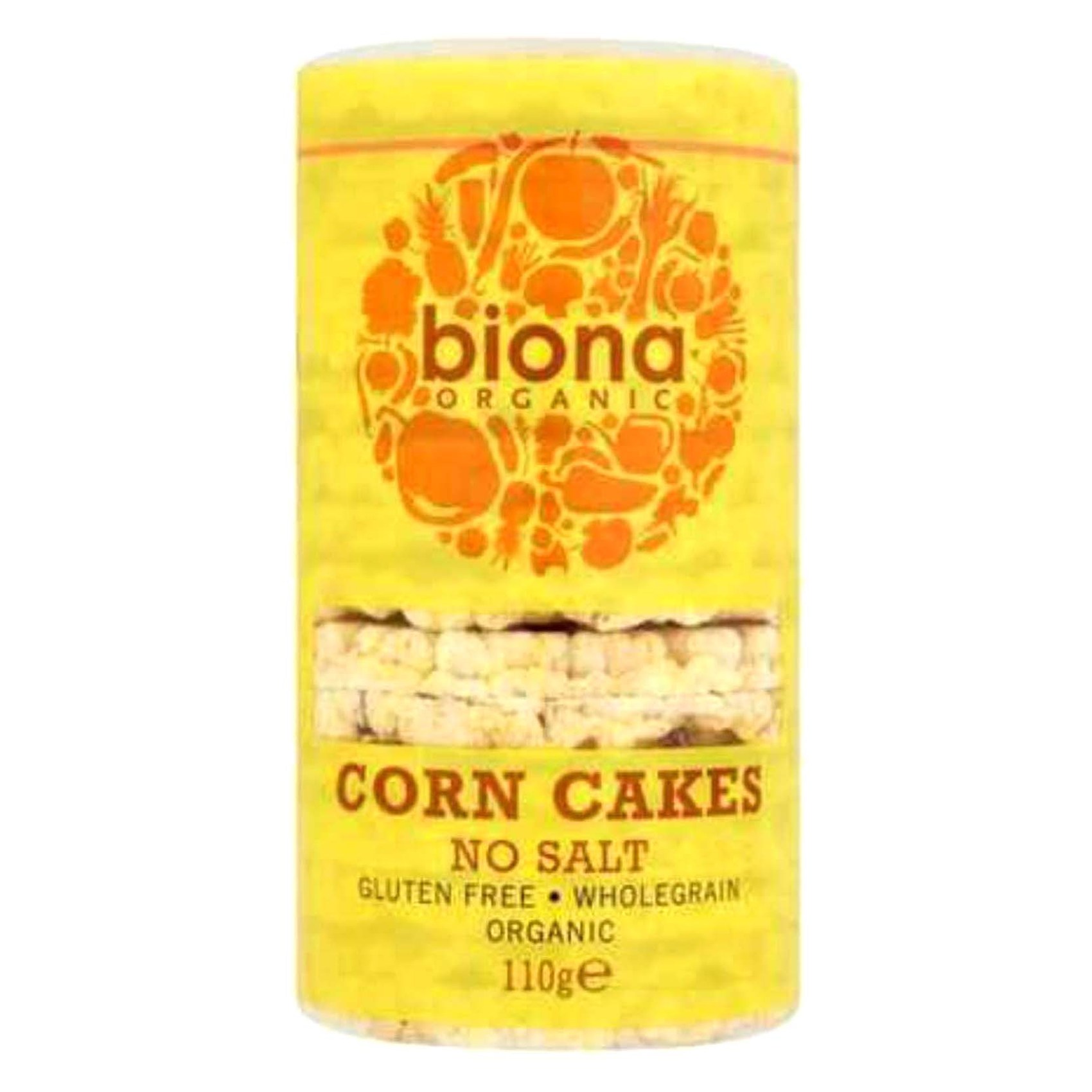 Biona Organic No Salt Corn Cakes 110g
