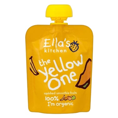 Ellas Kitchen The Yellow One Squished Smoothie Fruit Food Puree 90G