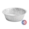 Depak Alum.foil Cake Mold L 5pcs