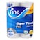 Fine Super Pro 3 Ply Towel Rolls 60 Sheets x 2 Rolls