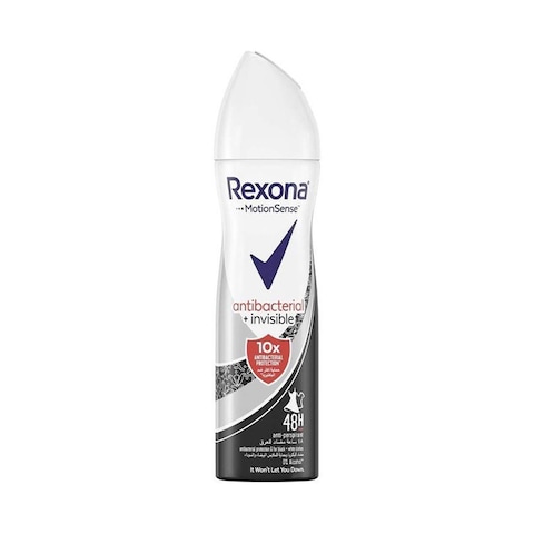 Rexona Invisible Antiperspirant Deodorant Antibacterial For Women - 150 Ml