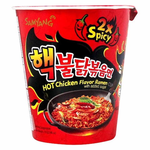 BULDAK CHICKEN 2X SPICY NOODLES70G