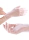Marrkhor 100-Piece Vinyl Disposable Gloves, Clear, Small