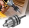 ABBASALI Drill Chuck Adapter Kit Key Type Drill Chuck with Round Shank Adapter 3.0-16MM 1/2-20UNF