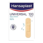 Buy Hansaplast Universal Plasters Water-Resistant  Strong Adhesion 100 PCS in UAE