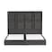 In House Berlin Velvet Bed Frame - Single - 200x100 cm - Dark Gray
