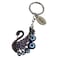 Ahlan UAE Evil Eye Keychain Blue